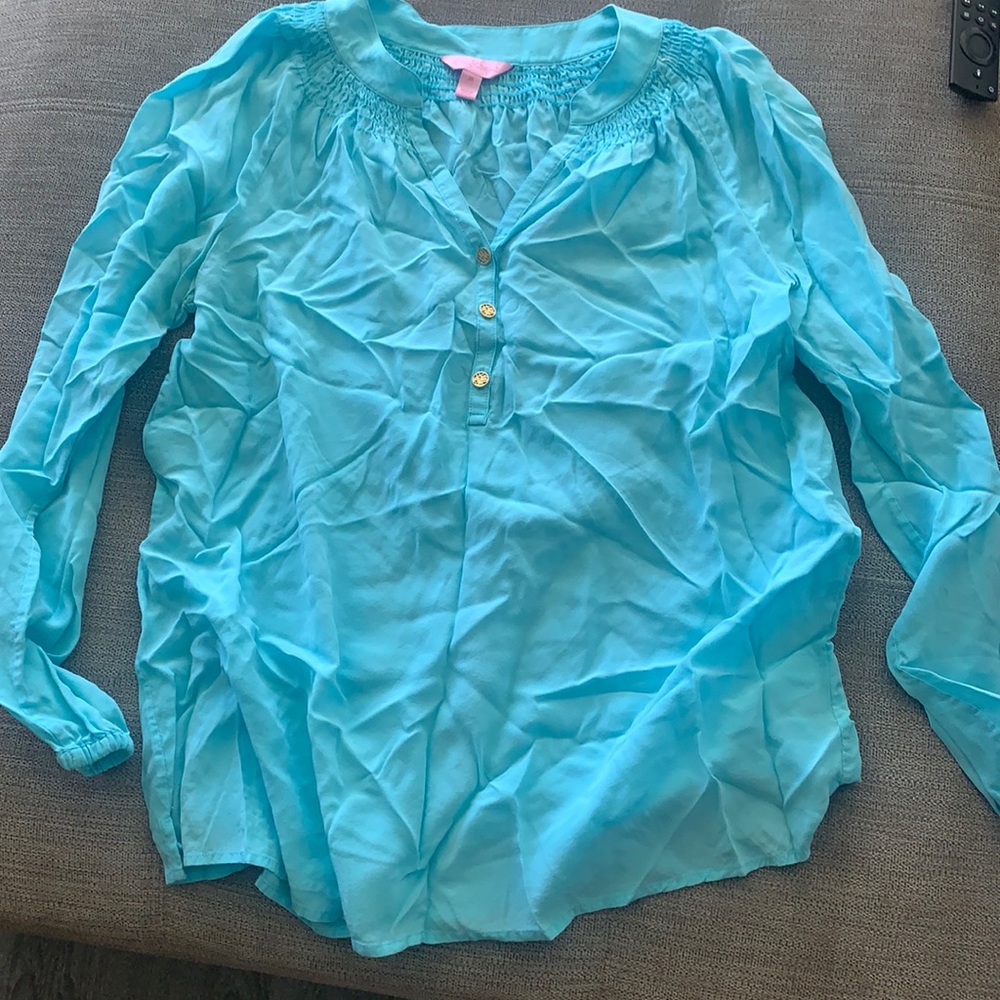 Lilly Pulitzer Elsa Silk Top